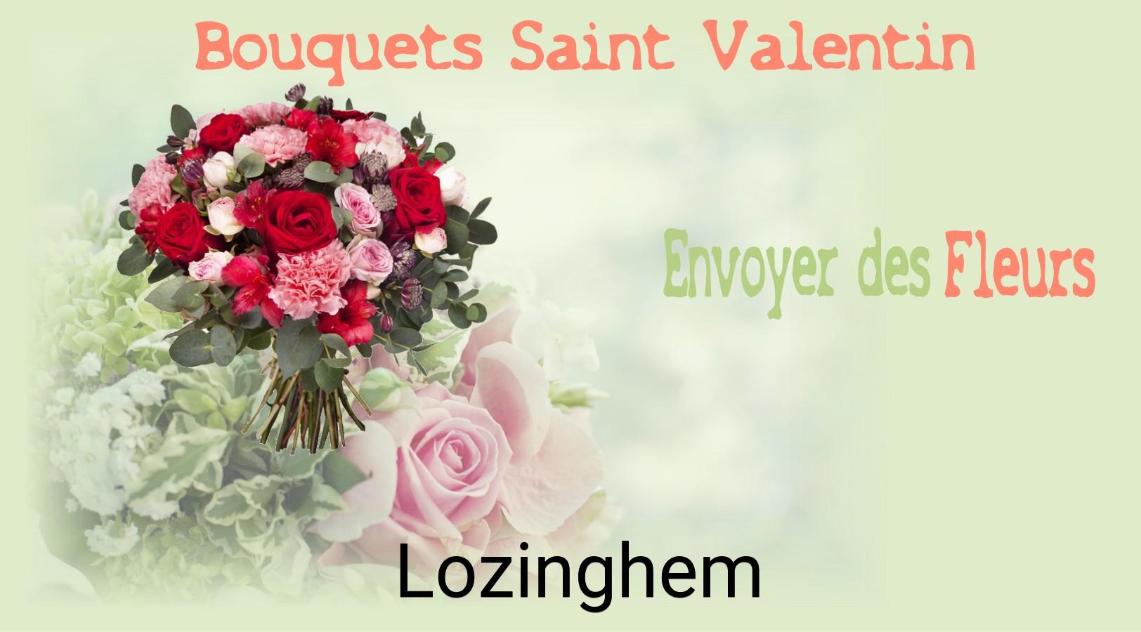 Roses de Saint-Valentin livrées à Lozinghem